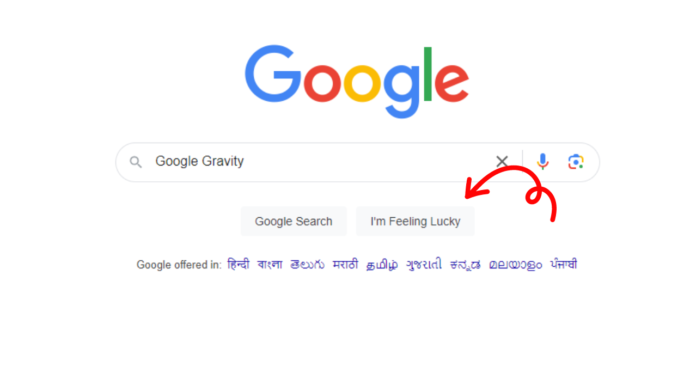 google gravity trick