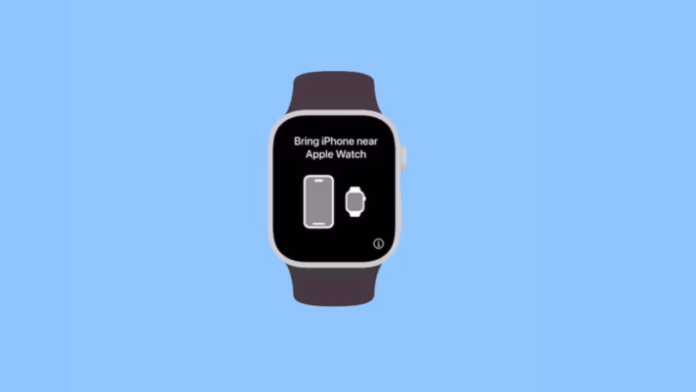 what is the i icon on apple watch