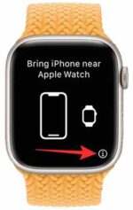 i Icon on Apple Watch