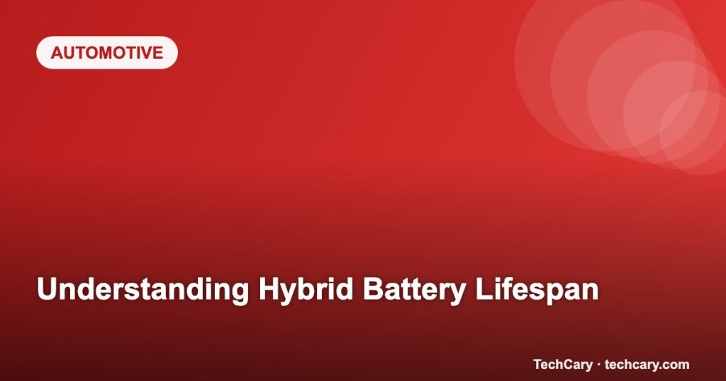 Understanding Hybrid Battery Lifespan